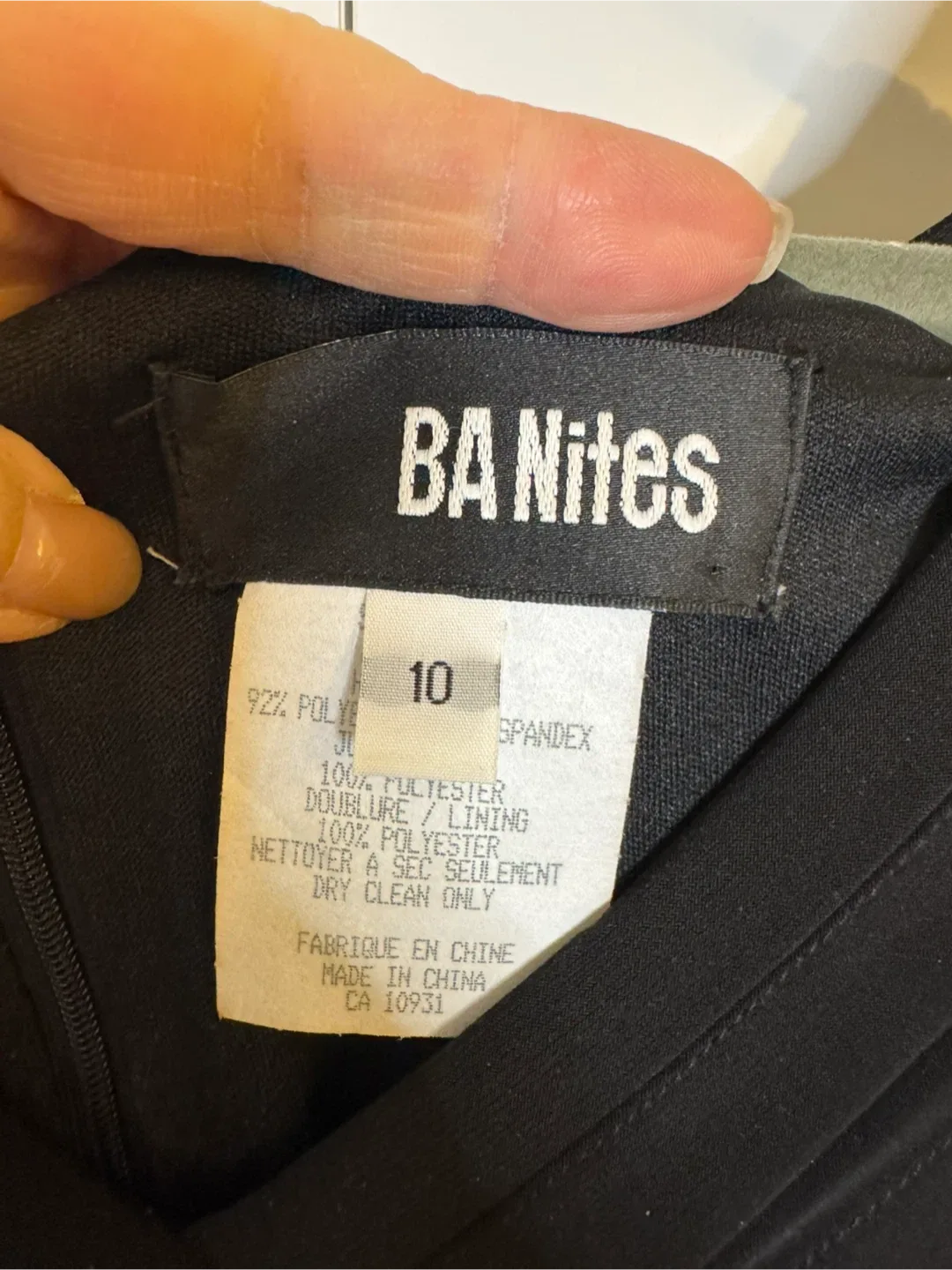 BA Nites Black Dress - Size 10 image indicator(3)