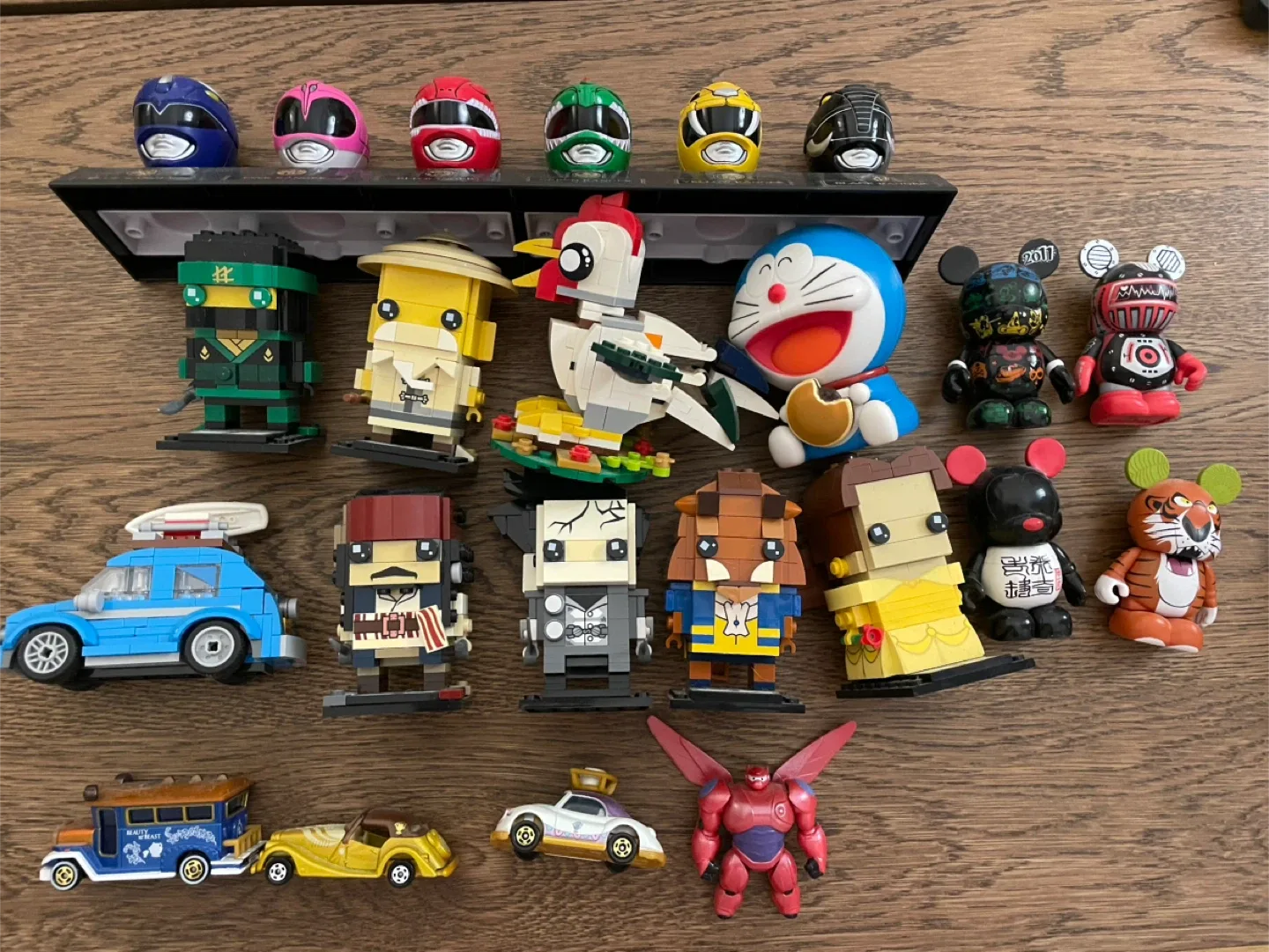 Lego Brickheadz, Cars, Power Rangers Figures