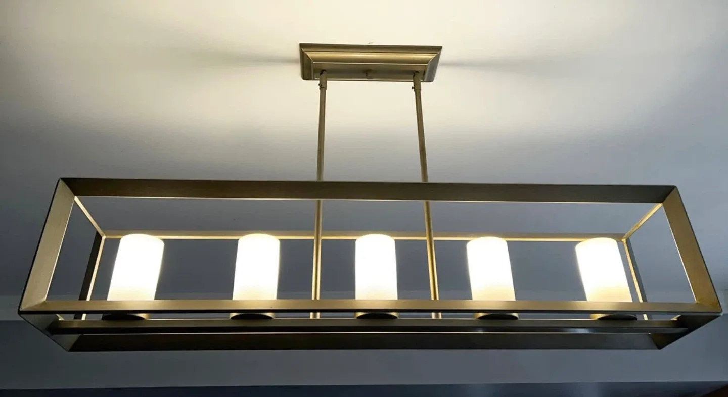 Rectangular Pendant Light Fixture image indicator(2)