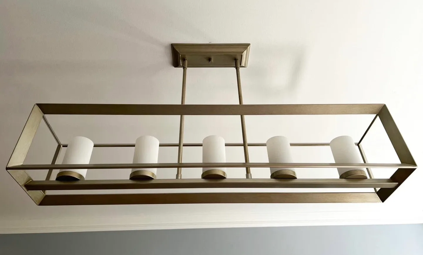 Rectangular Pendant Light Fixture