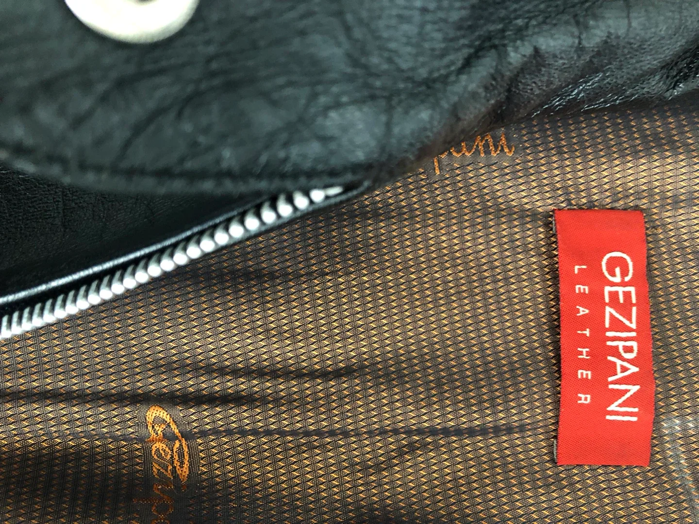 Black Leather Gezipani Jacket - XS image indicator(7)