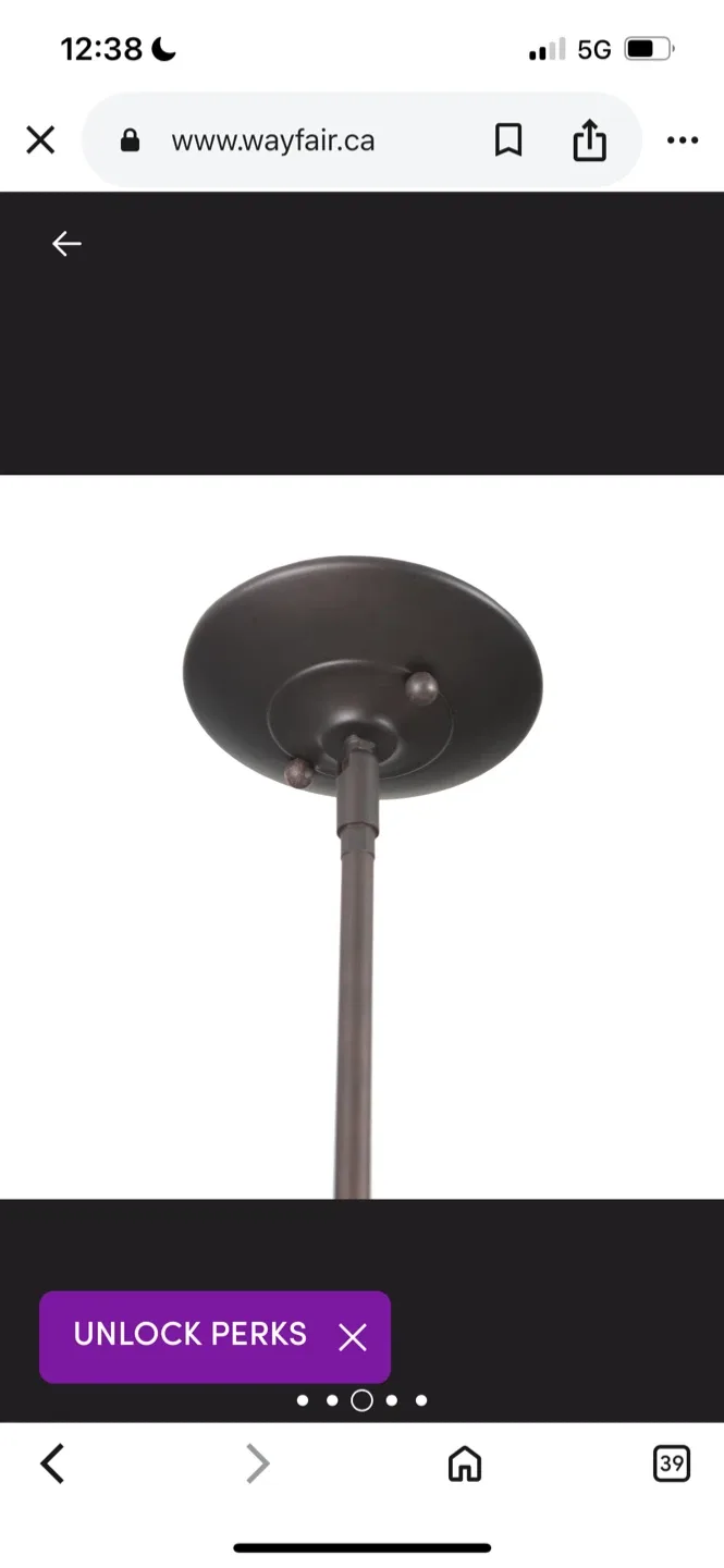 New Wayfair Bronze Pendant Light image indicator(3)