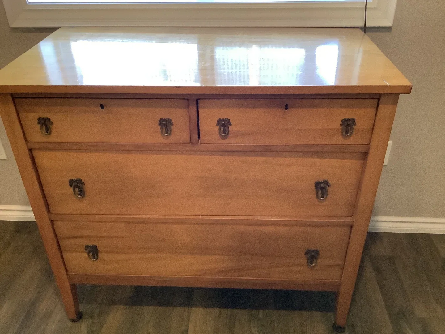 Georgian 4 drawer dresser