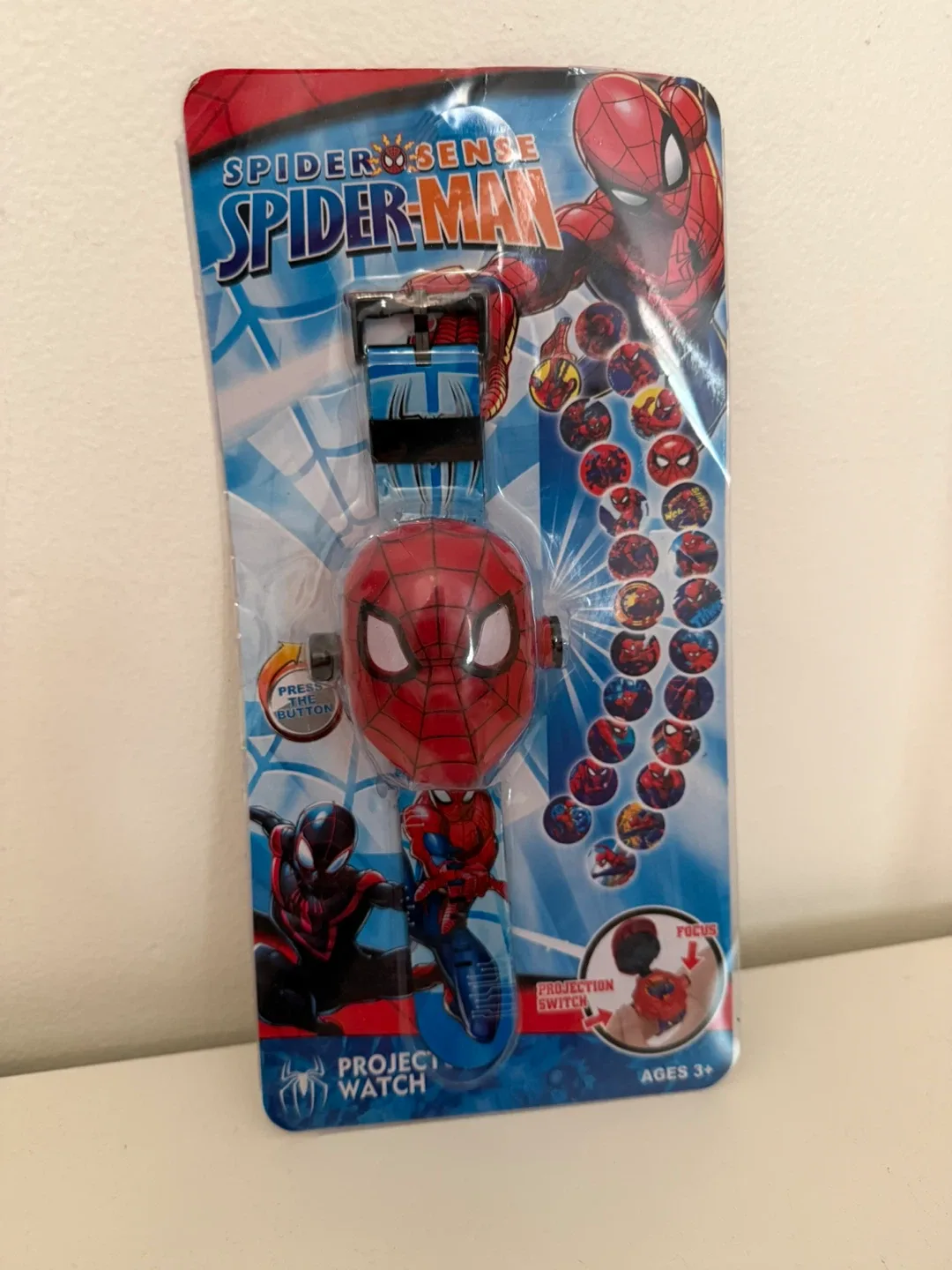 Spiderman Projection Watch for Kids - New in Package!