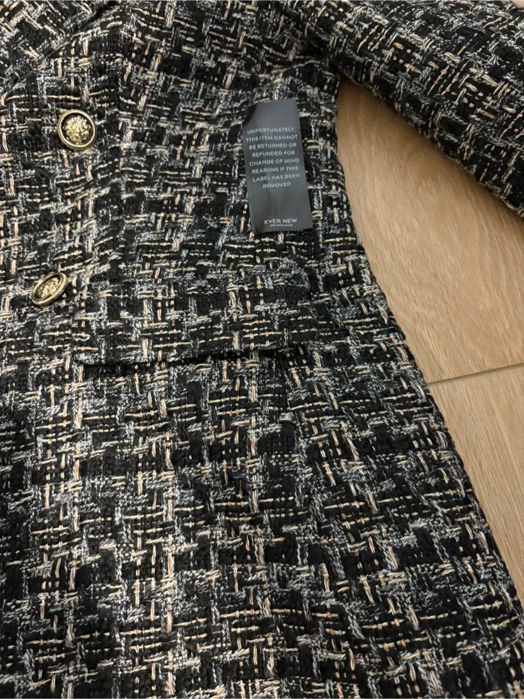 Ever New Julia Boucle Coat - Size 2 image indicator(4)