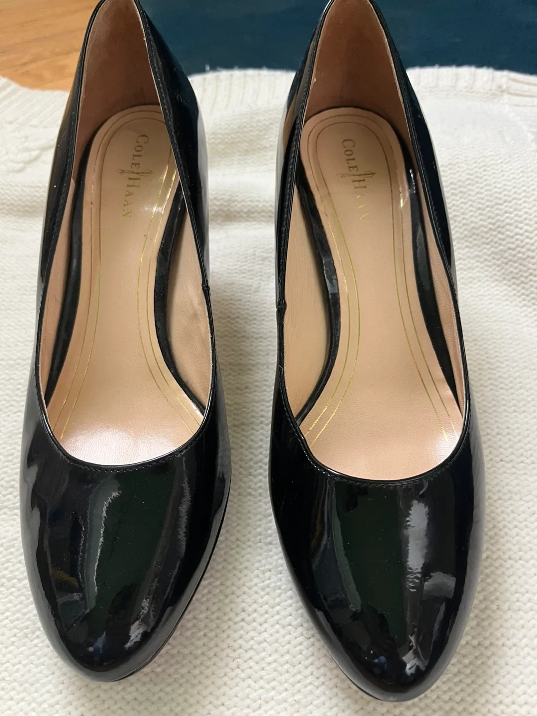 Cole Haan lacquered heels image indicator(2)