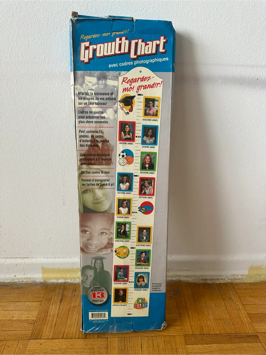 Watch Me Grow! Growth Chart with Picture Frames