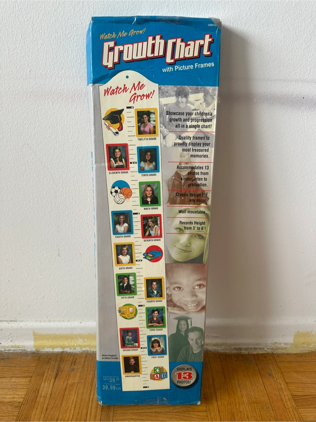 Watch Me Grow! Growth Chart with Picture Frames - photo 3