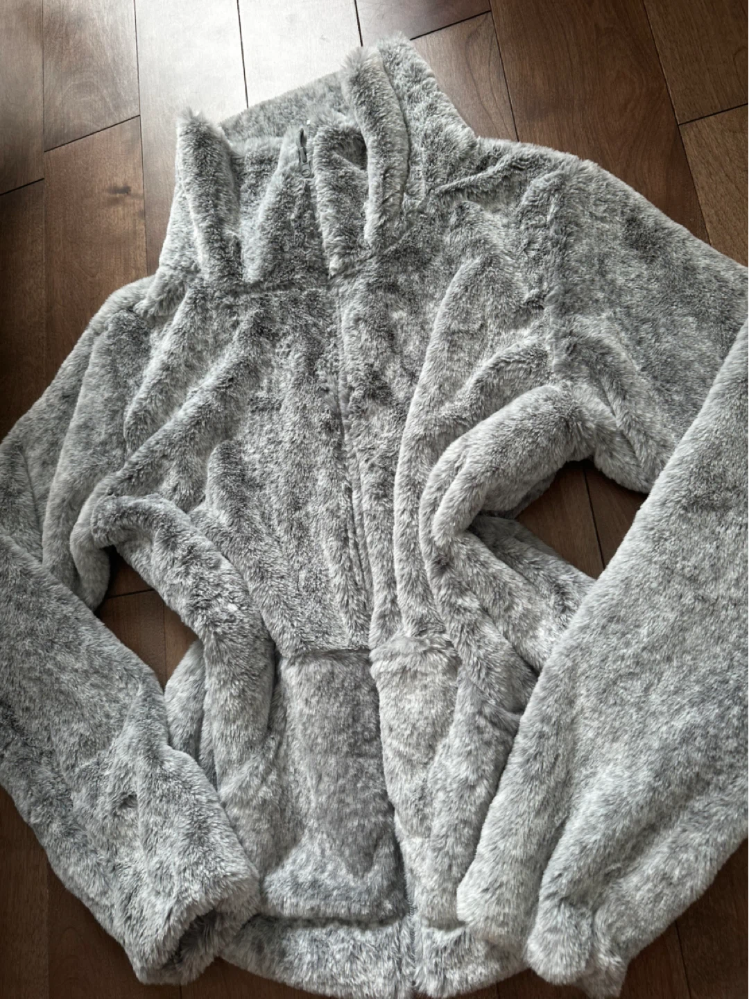 Super Soft Grey Zip-Up - photo 2