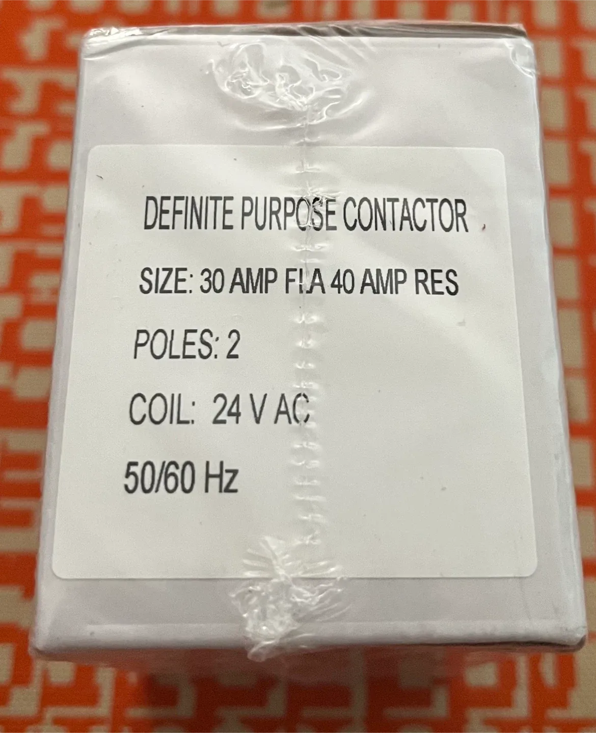 Definite Purpose Contactor 30AMP