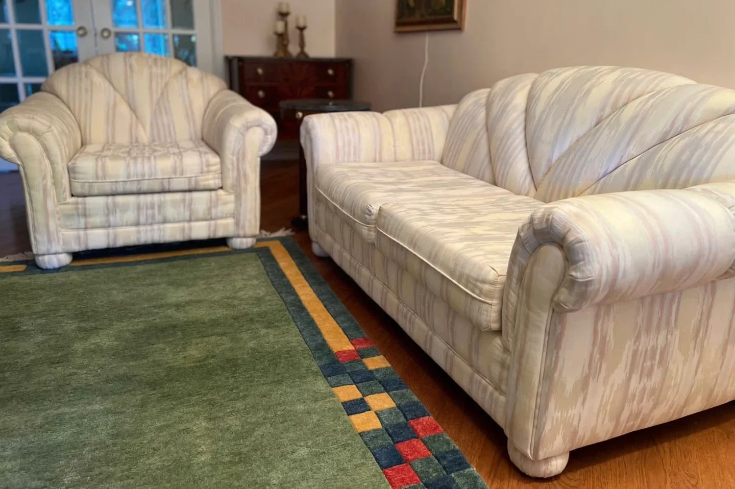 Loveseat & Armchair Set