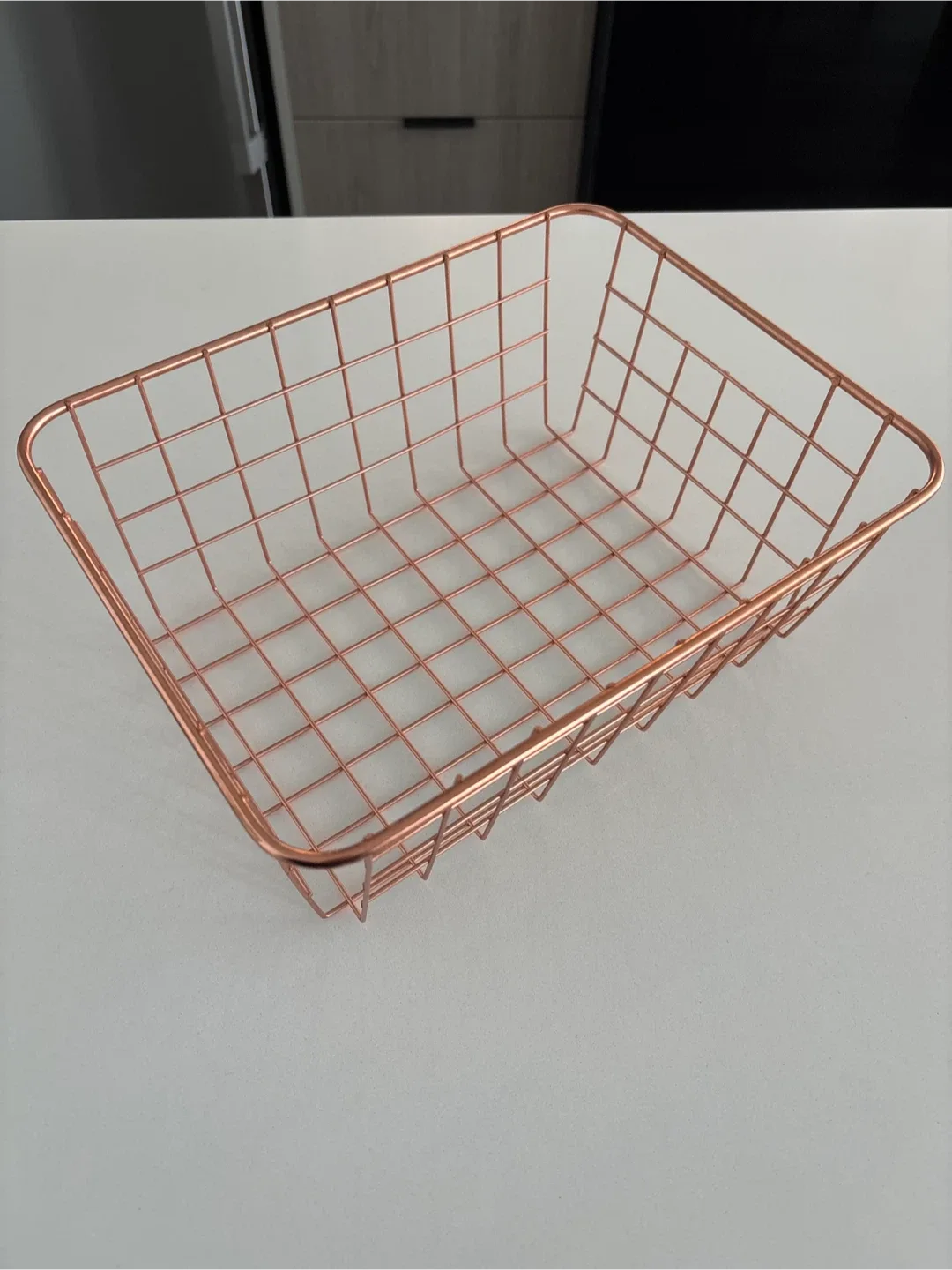 FREE Rose Gold Wire Basket - Storage