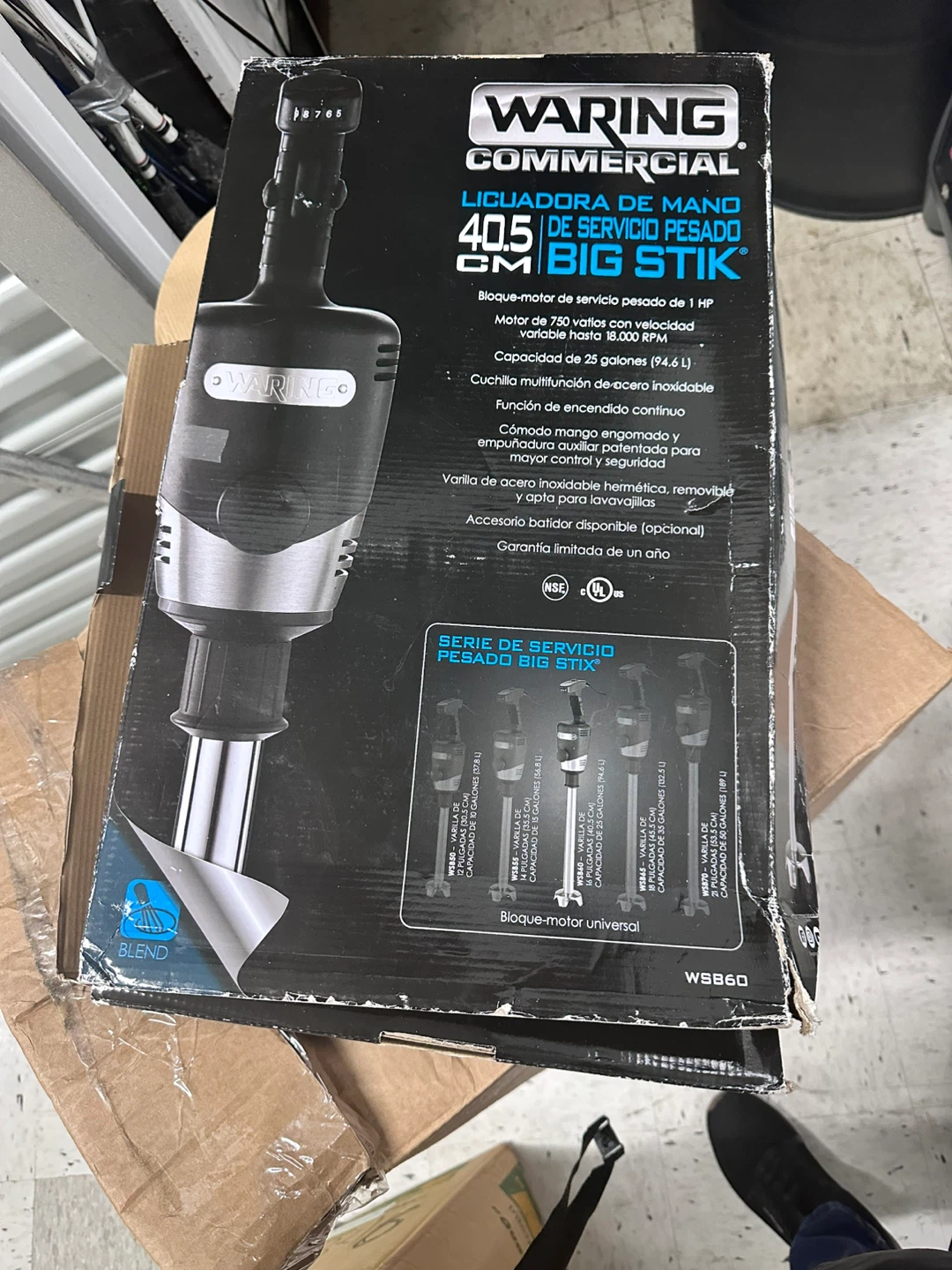 Waring Commercial WSB60 Big Stik Immersion Blender
