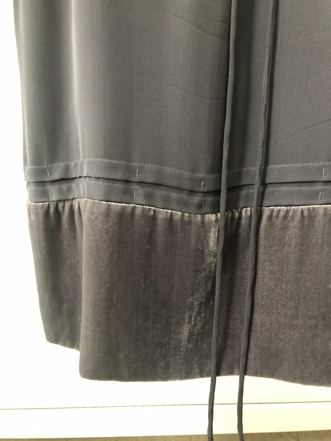 Dark Purple Silk Dress Sz 8 image indicator(4)