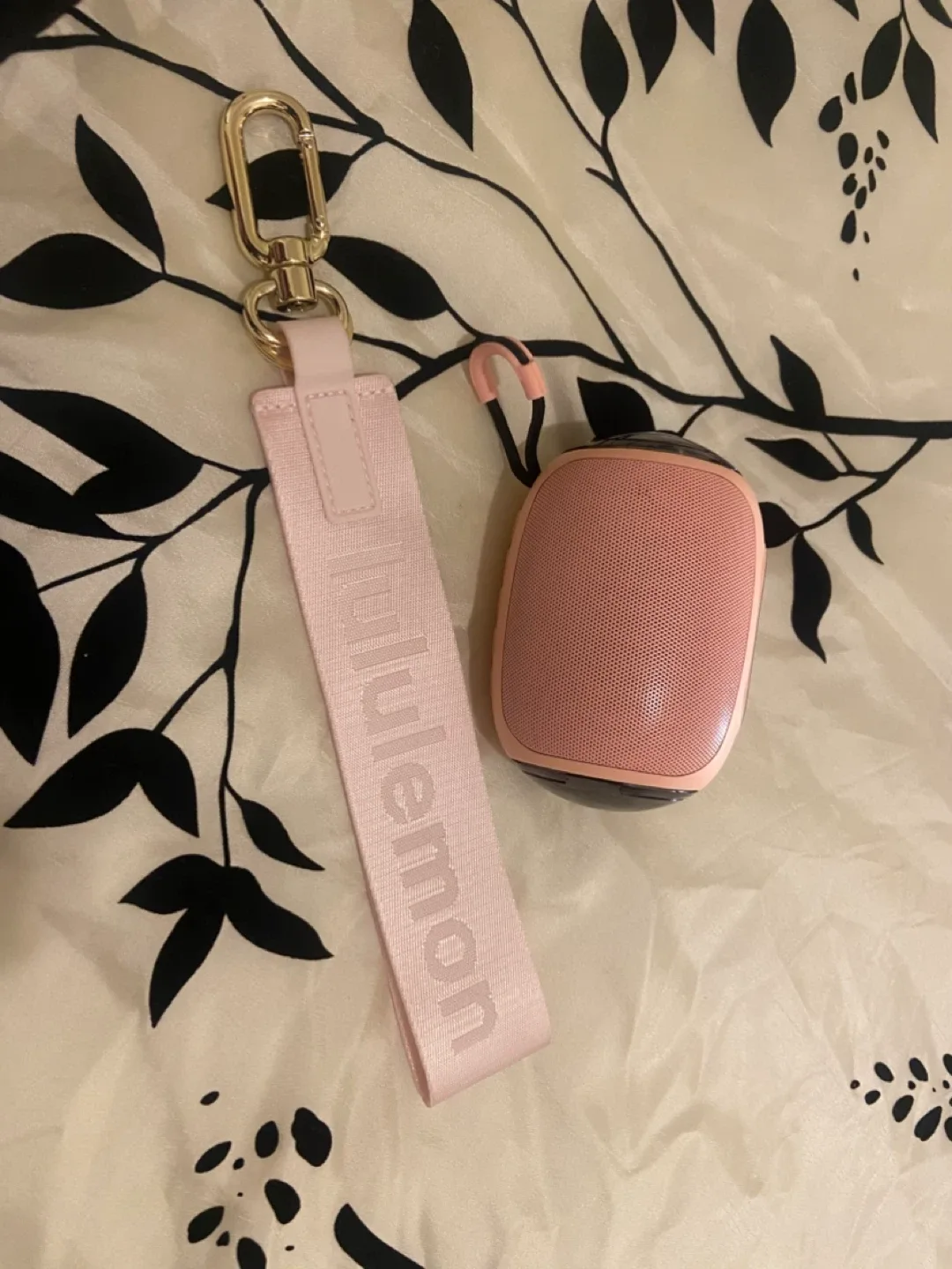 Pink Lululemon Speaker and Keychain image indicator(2)