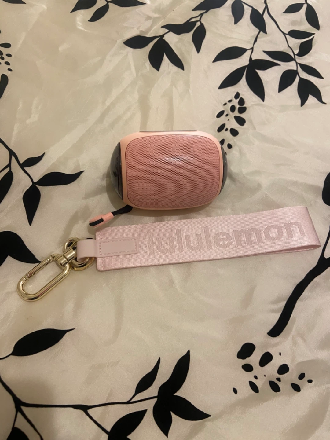 Pink Lululemon Speaker and Keychain - photo 3