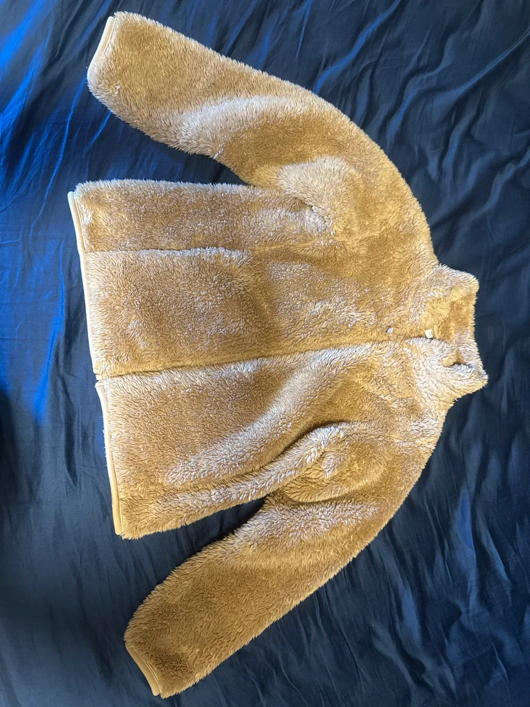 Uniqlo Fluffy Yarn Fleece Full-Zip Jacket - Size 140