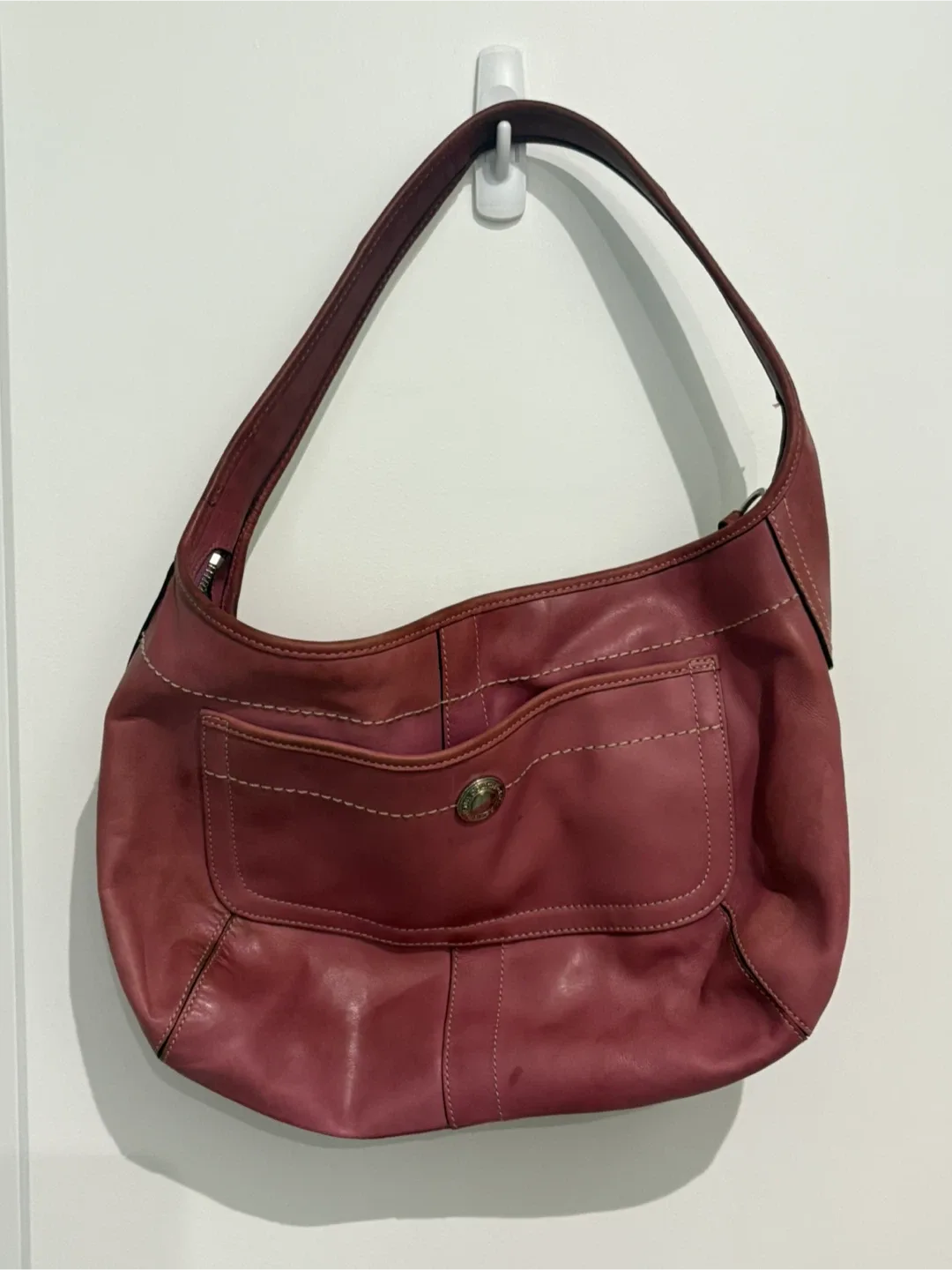 Coach Leather Shoulder Bag