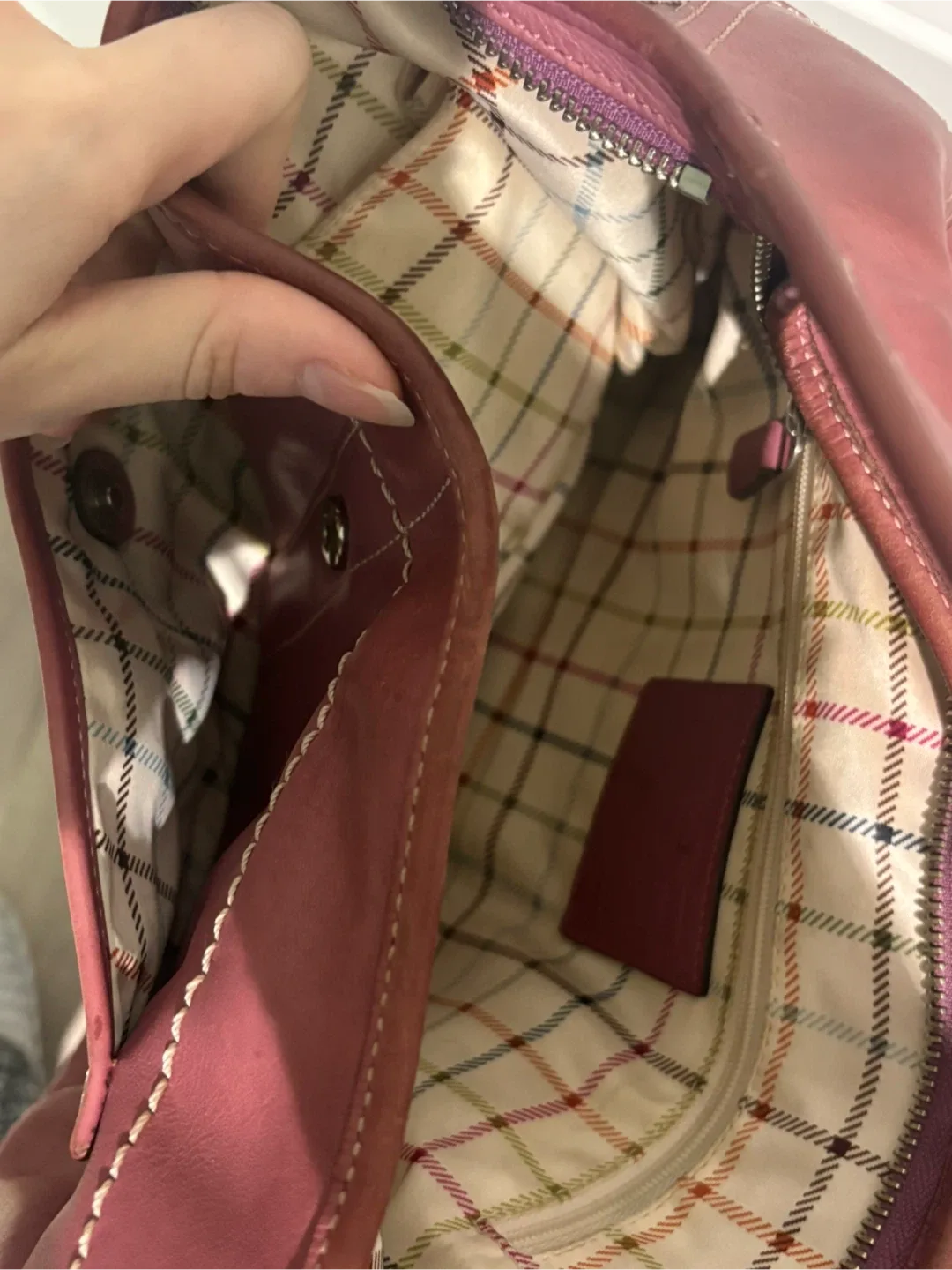 Coach Leather Shoulder Bag image indicator(4)