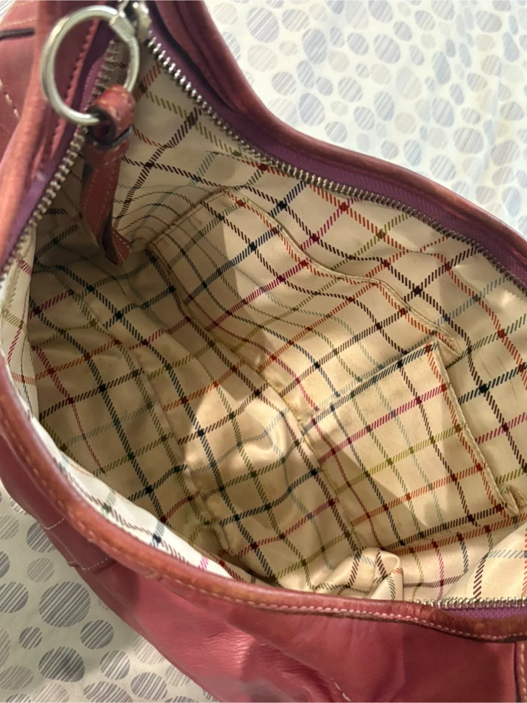 Coach Leather Shoulder Bag image indicator(6)