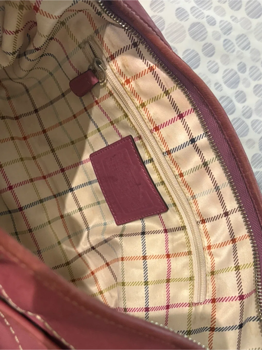 Coach Leather Shoulder Bag image indicator(7)