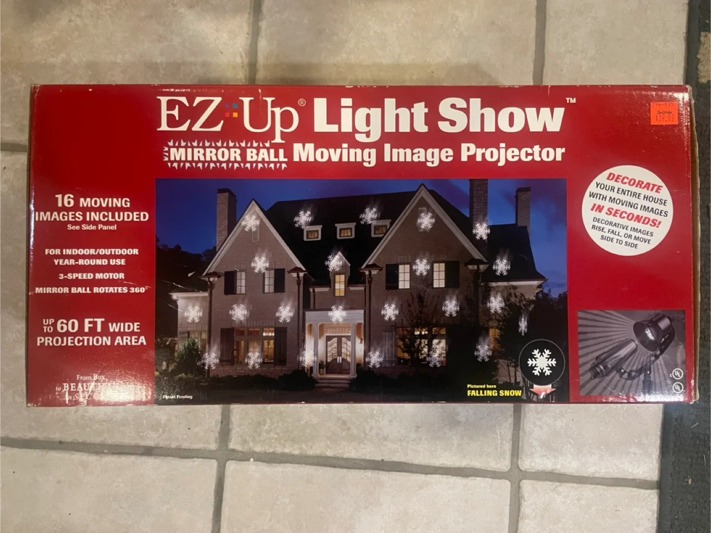 GE & EZ-Up Christmas Light Projectors