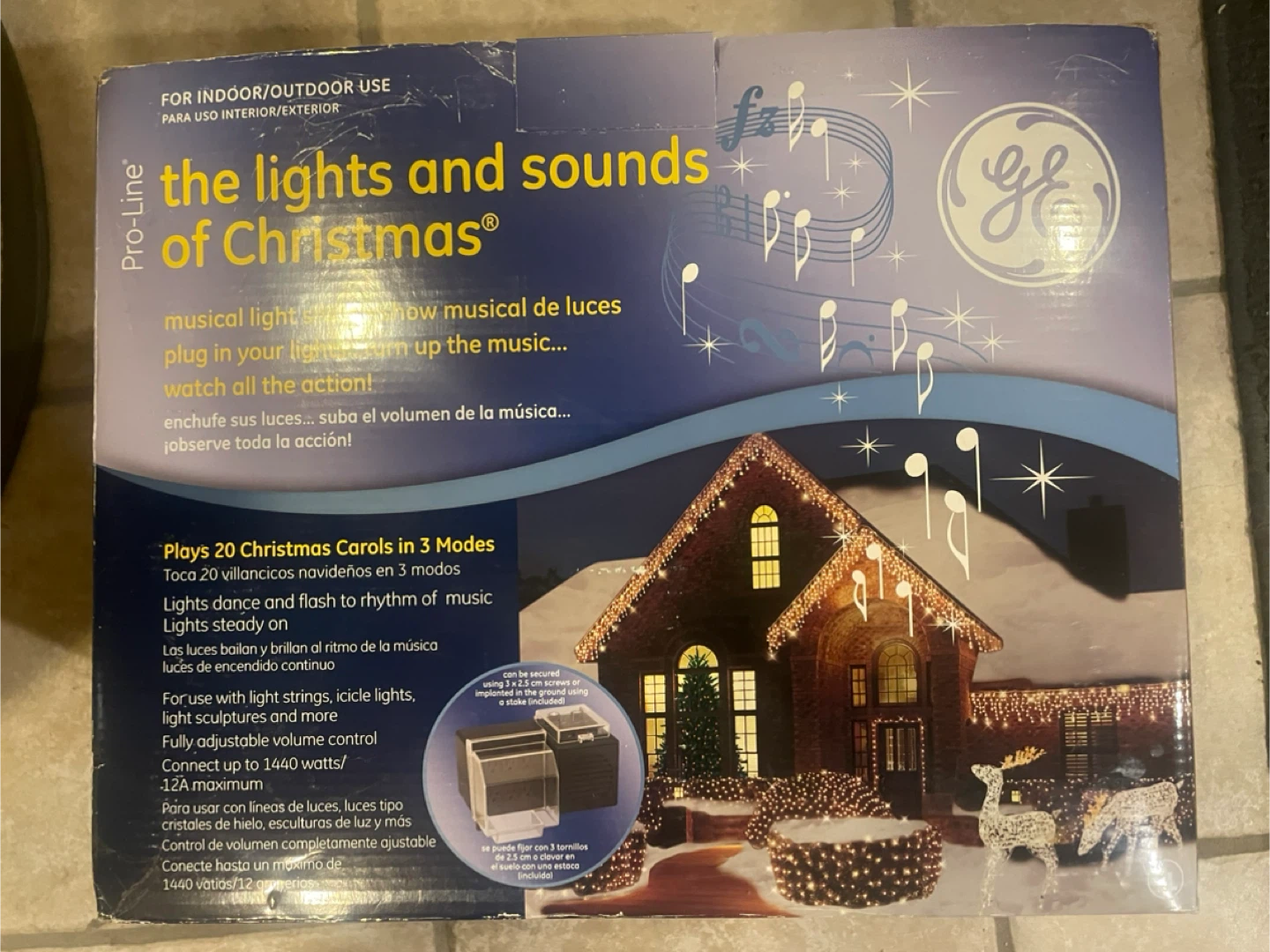 GE & EZ-Up Christmas Light Projectors - photo 2