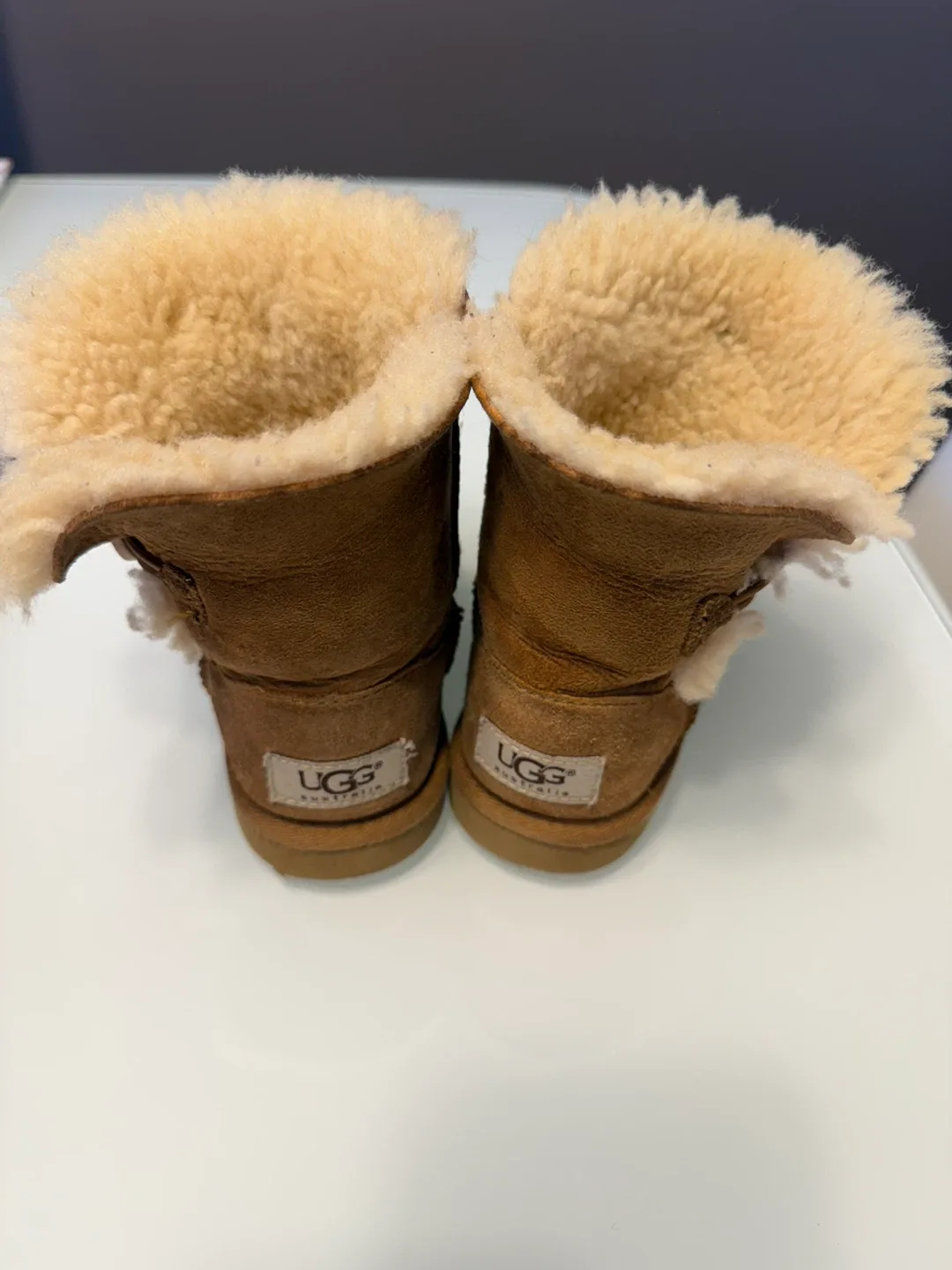 UGG Kid’s Bailey Button Boots - Brown Size 9 US image indicator(2)