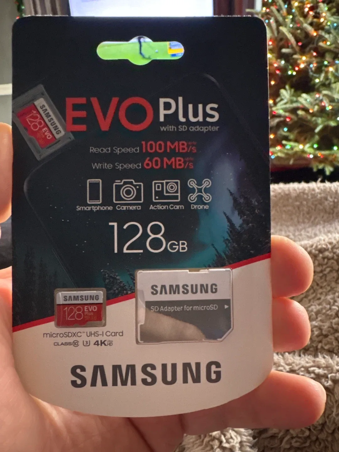 New Samsung EVO Plus 128GB MicroSD w/ Adapter