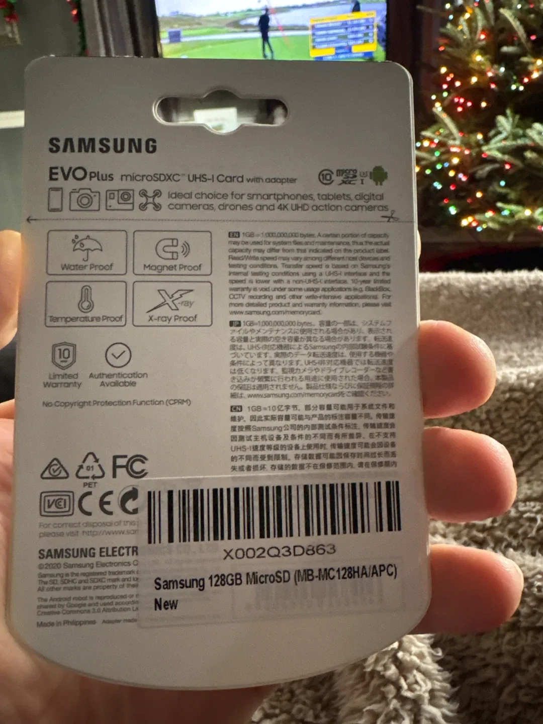 New Samsung EVO Plus 128GB MicroSD w/ Adapter image indicator(2)