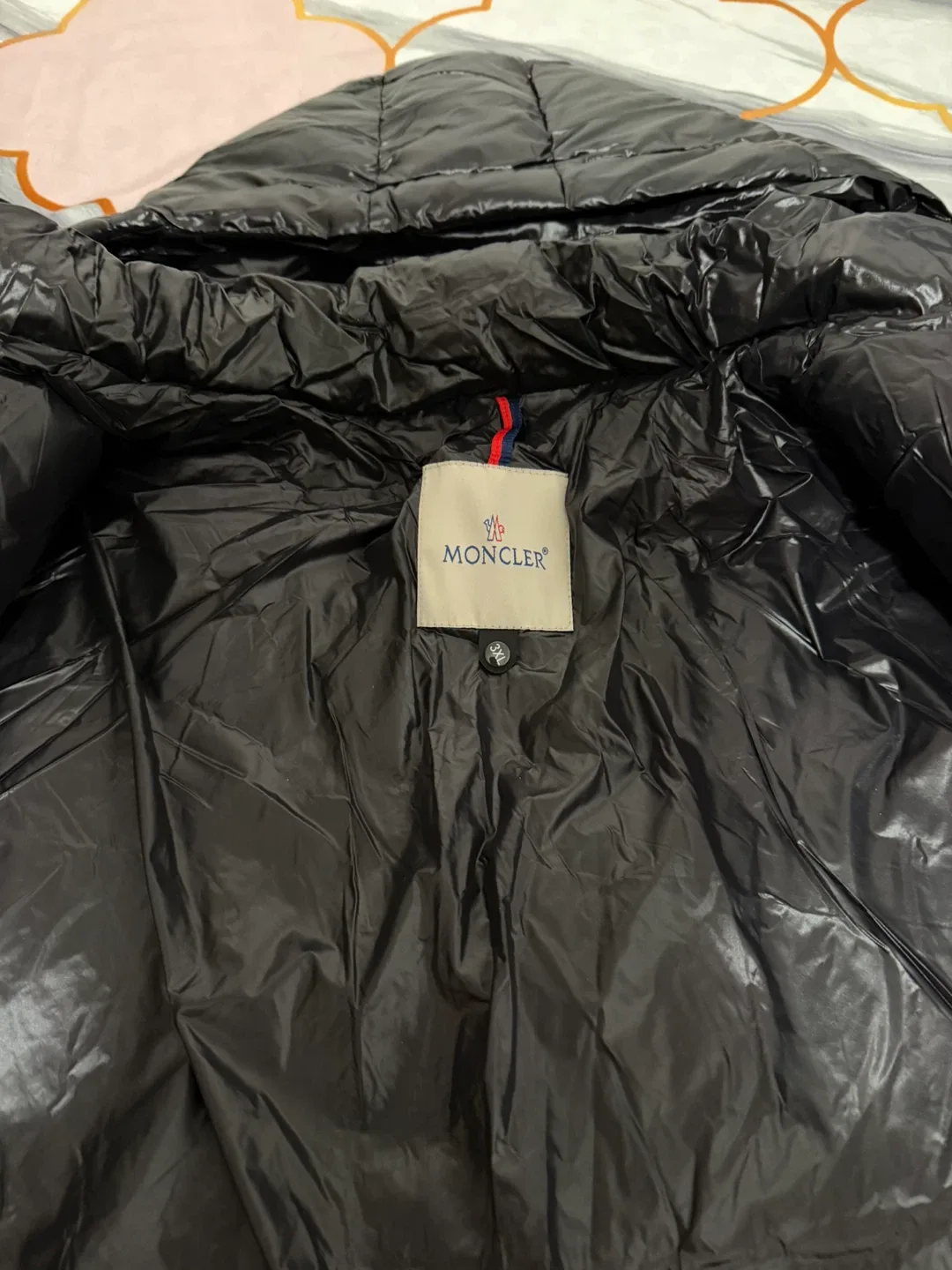 Moncler Black Padded Down Jacket - Size 3XL image indicator(5)