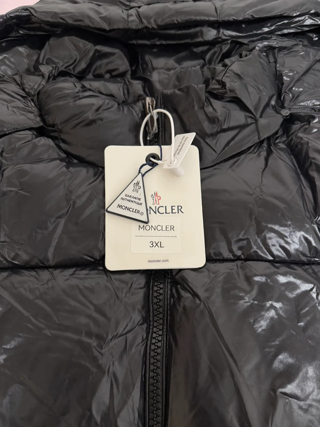 Moncler Black Padded Down Jacket - Size 3XL image indicator(7)
