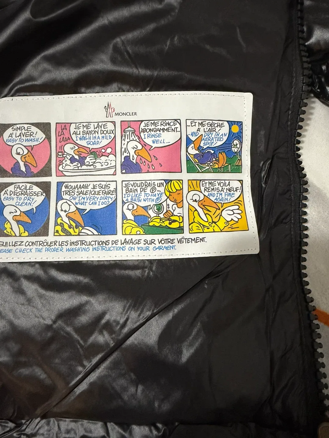 Moncler Black Padded Down Jacket - Size 3XL image indicator(8)