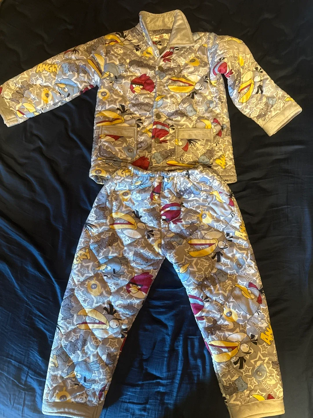 Angry Birds Kids Pajama Set Size 150