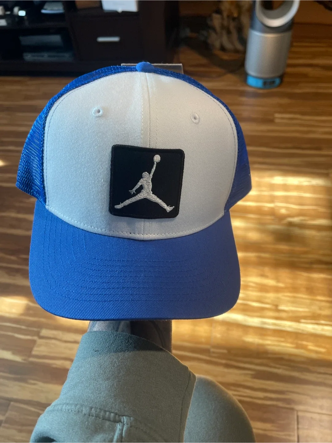 Nike Jordan Adult Unisex Hat - Blue/White M/L