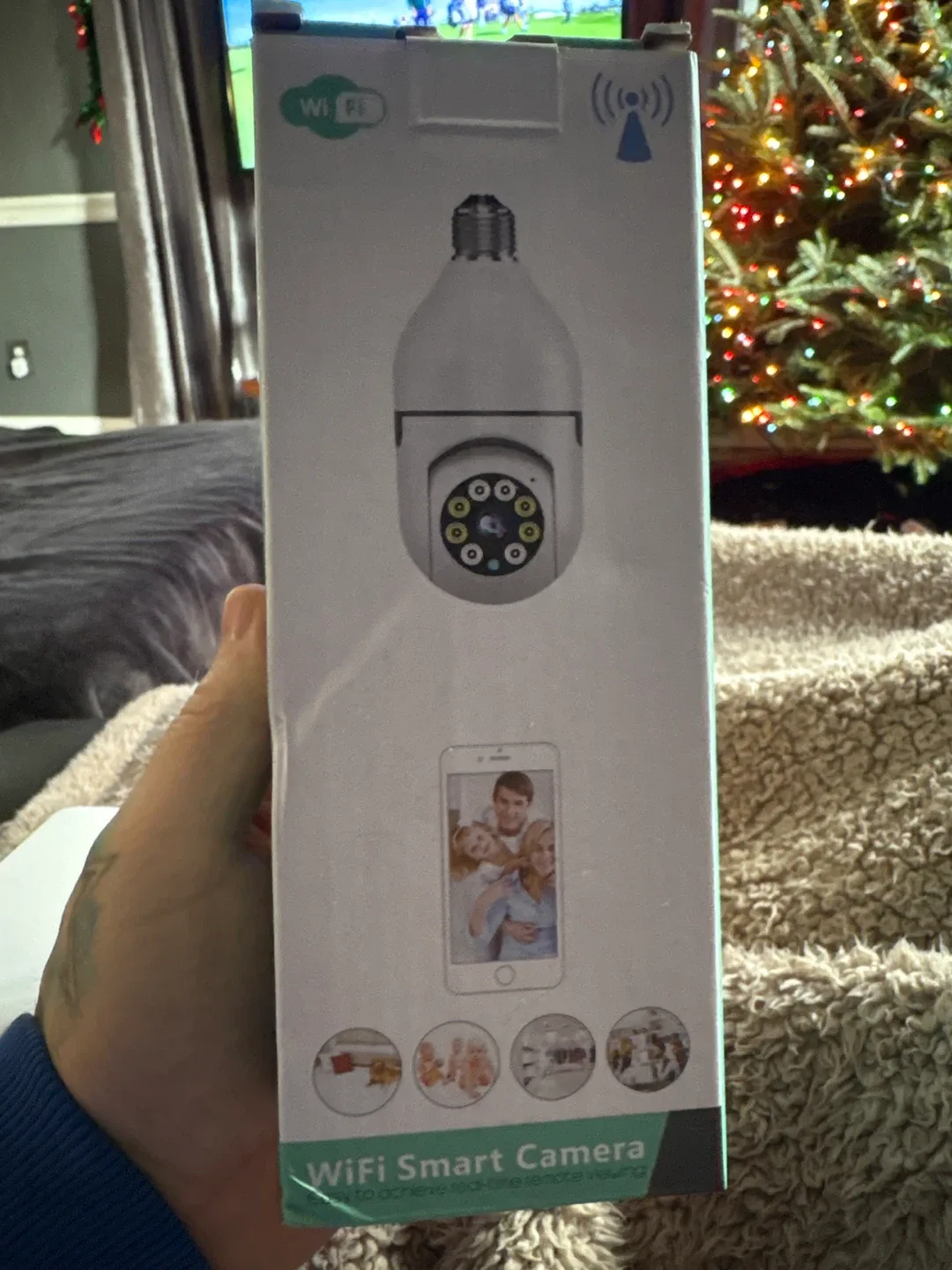 New WiFi Smart Camera Light Bulb