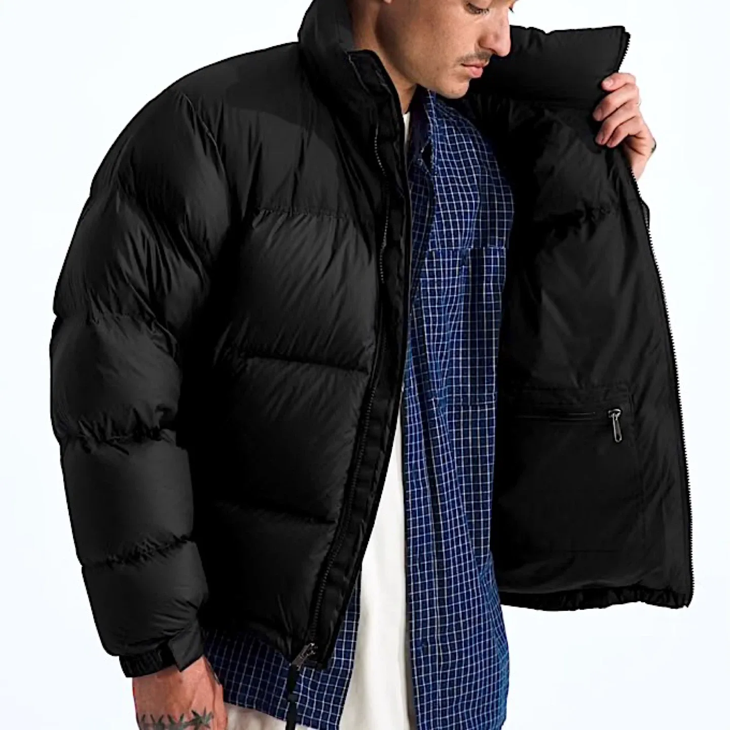 Under Retail - The North Face 1996 Nuptse Puffer Jacket Black image indicator(6)