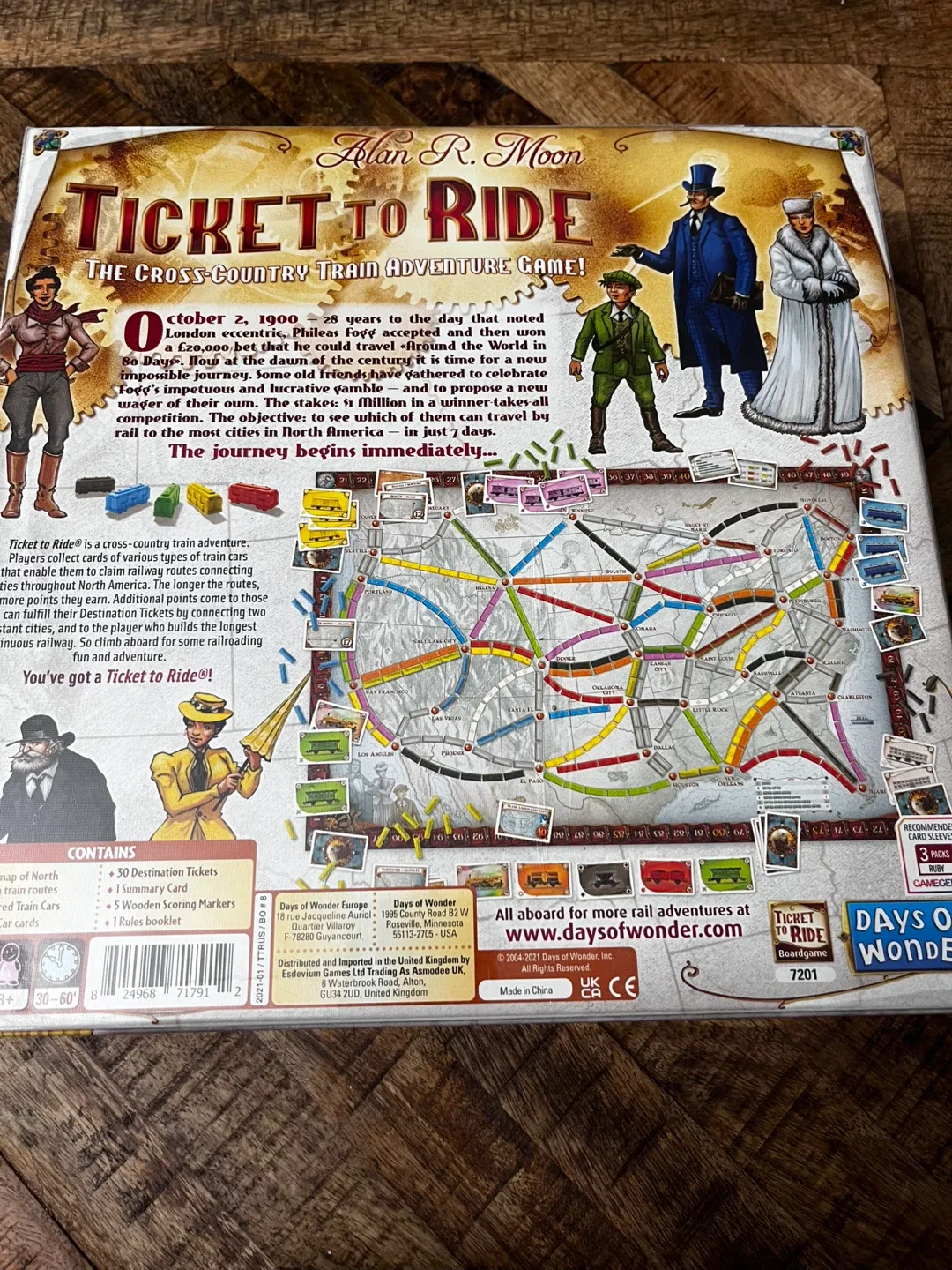 Ticket to Ride, Blockbuster, Scary Movie Board Games image indicator(7)