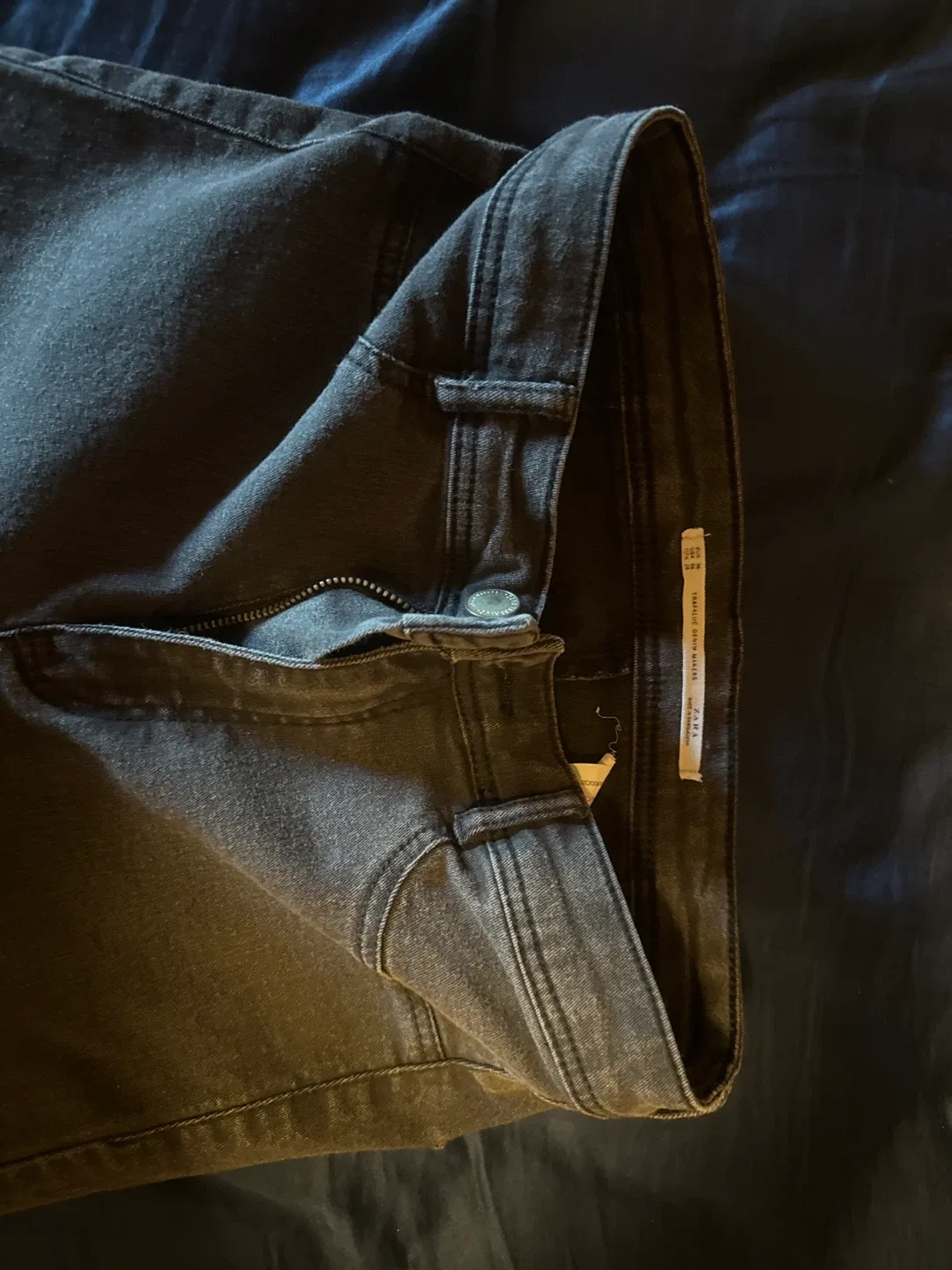 Zara Black Ripped Jeans, Size 36 （160cm） image indicator(2)