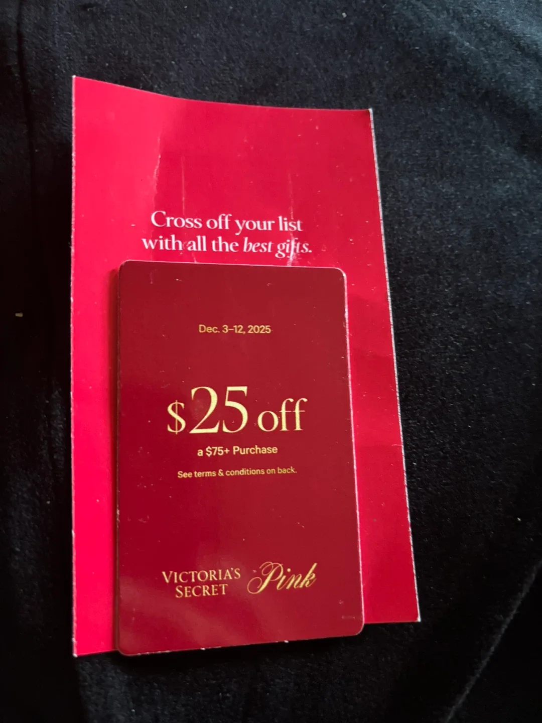 Victoria's Secret Pink $25 off coupon