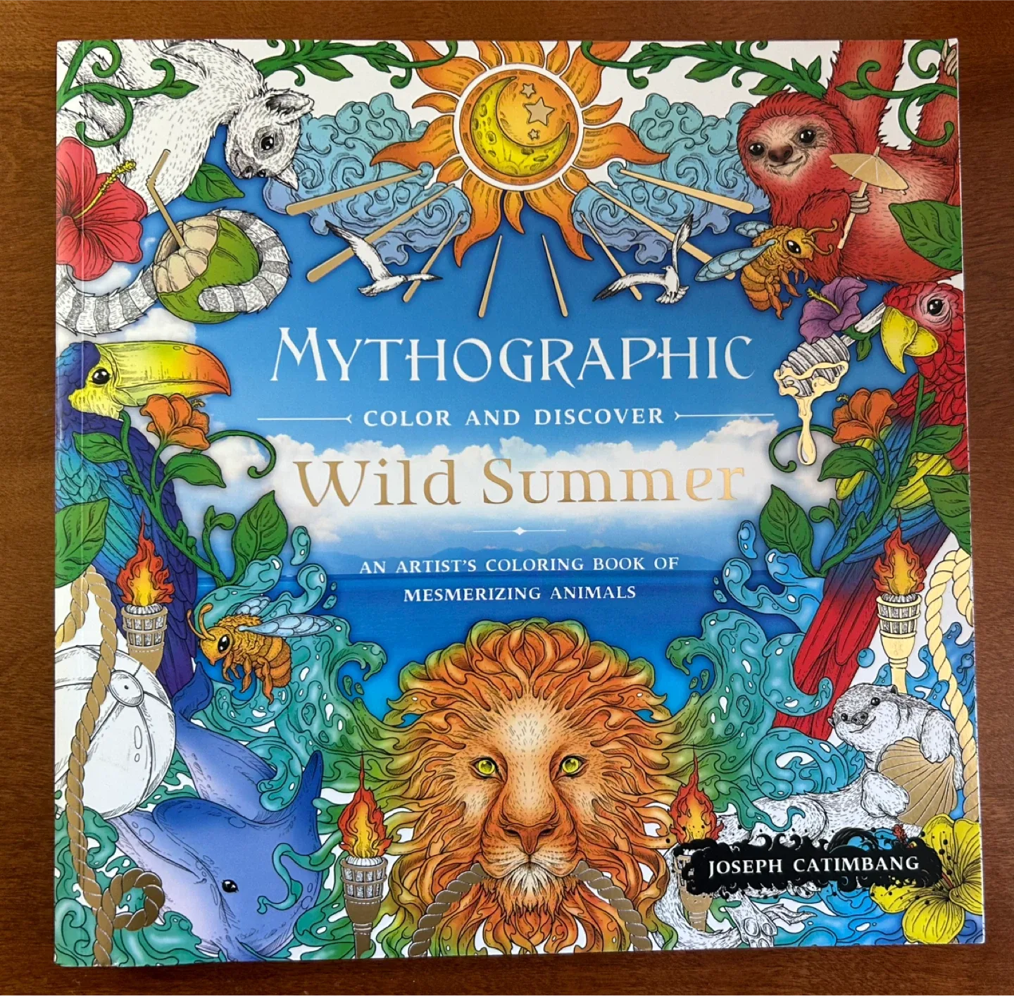 Mythographic Color and Discover: Wild Summer Colouring Book