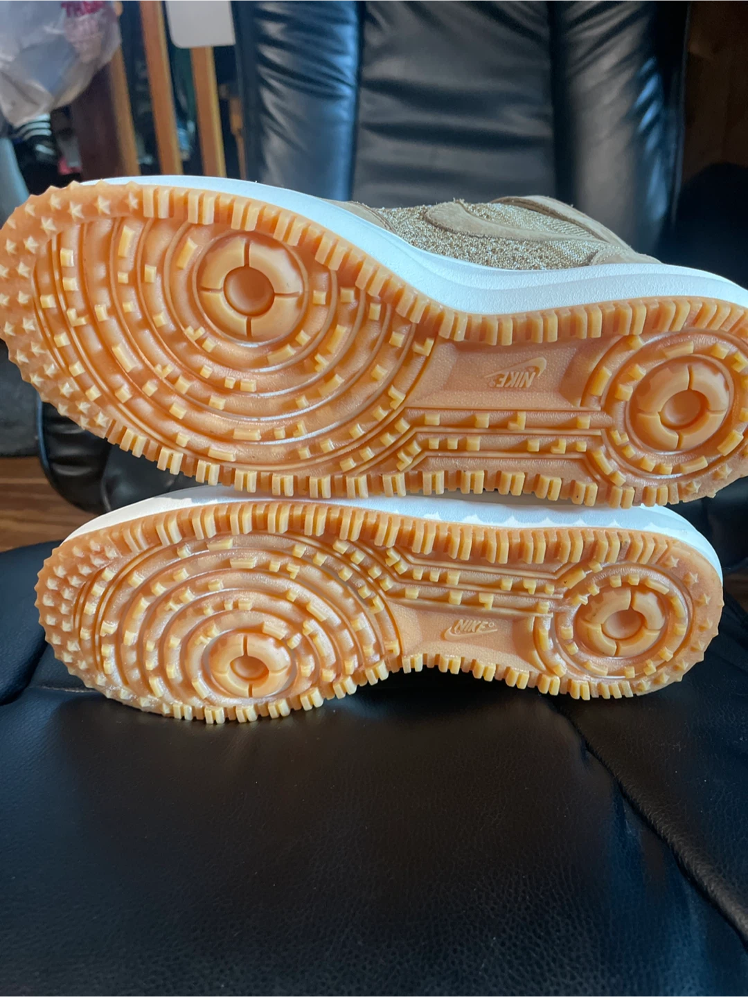 Nike Air Force 1 High 'Wheat Gold' - photo 4