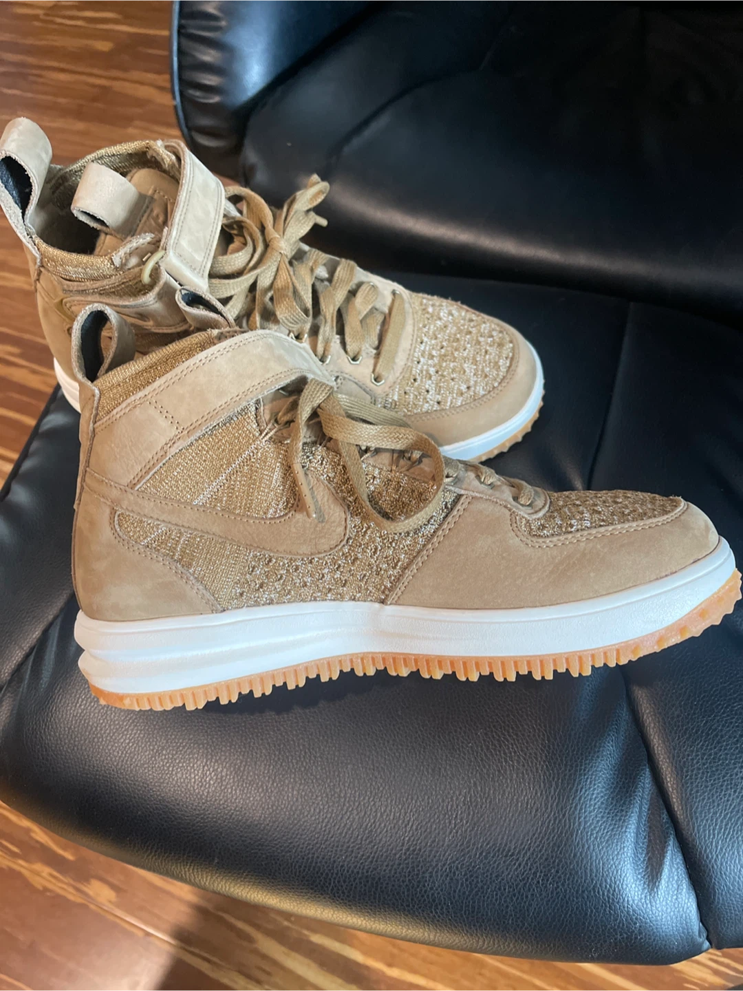 Nike Air Force 1 High 'Wheat Gold' - photo 2