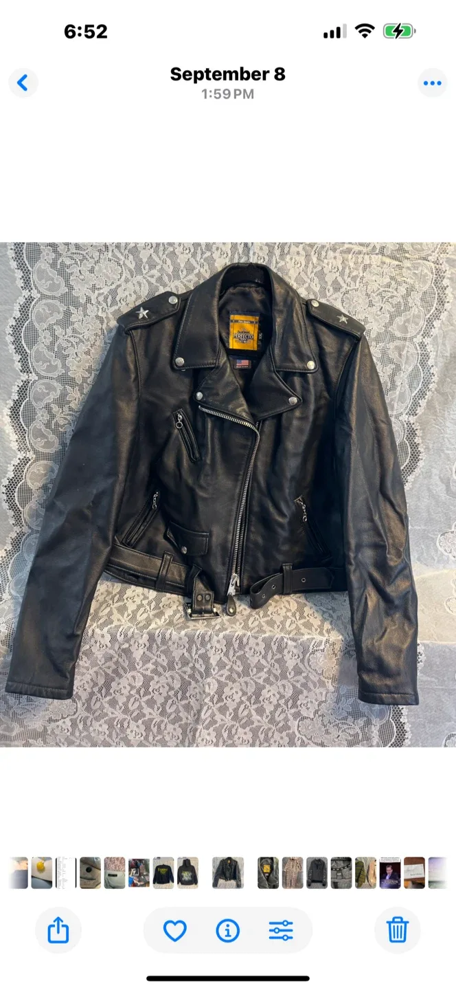 Perfecto Sport Wear Leather Jacket XXL image indicator(2)