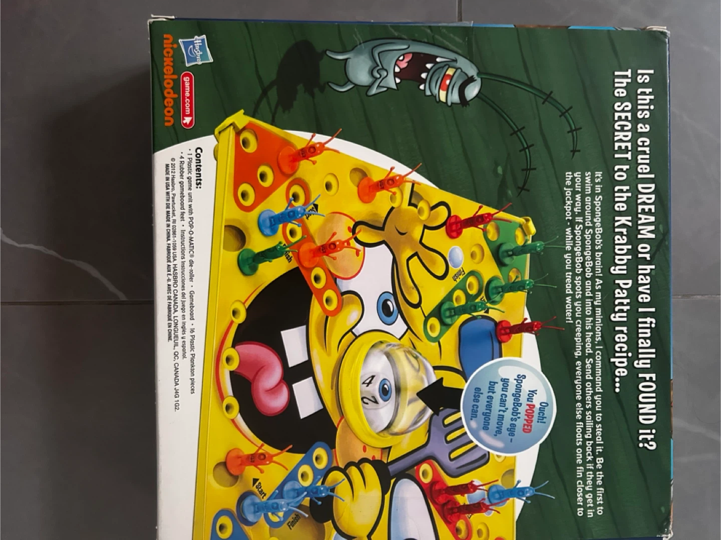SpongeBob Trouble Game - Pop-O-Matic - photo 2