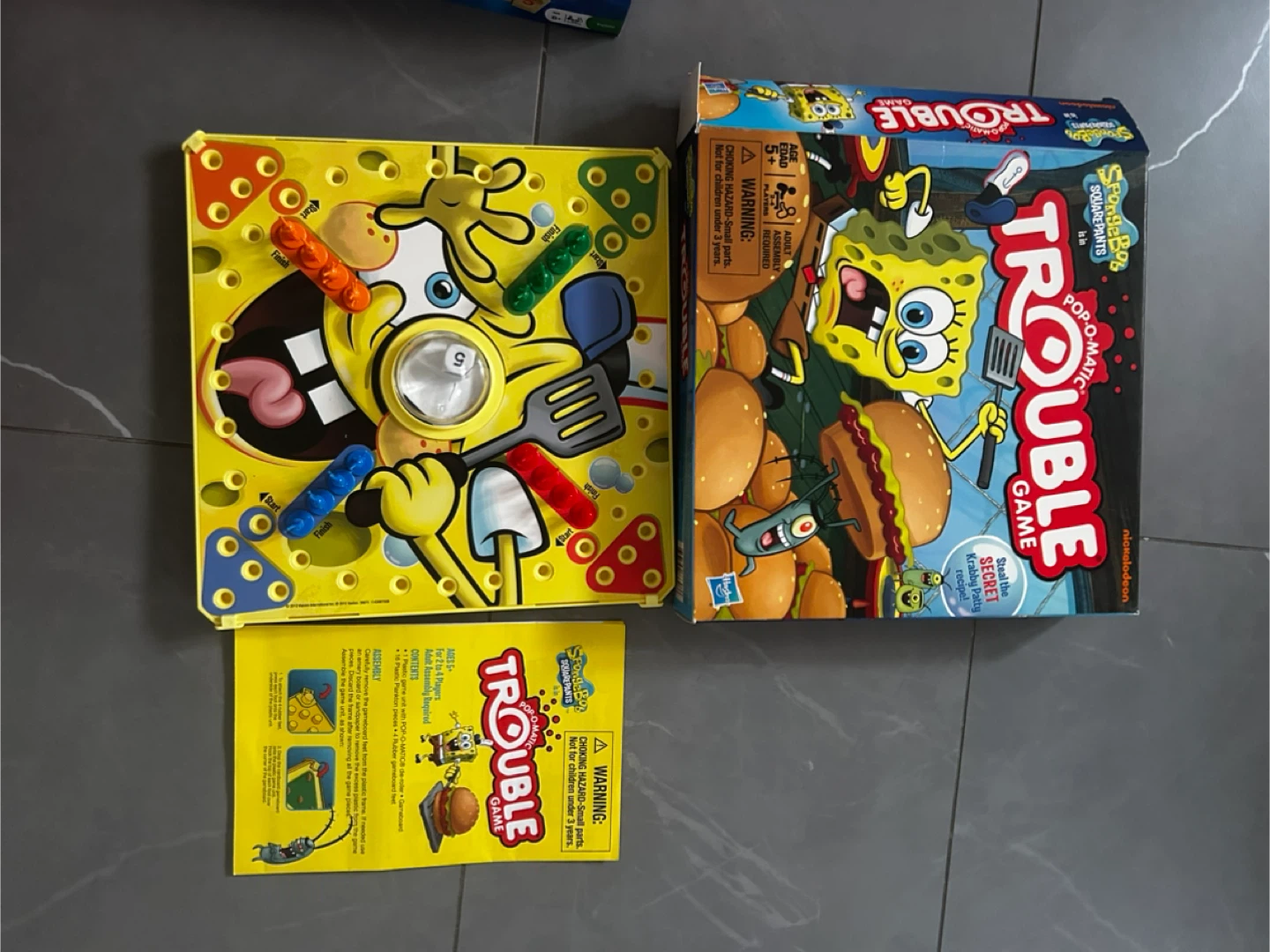 SpongeBob Trouble Game - Pop-O-Matic - photo 3
