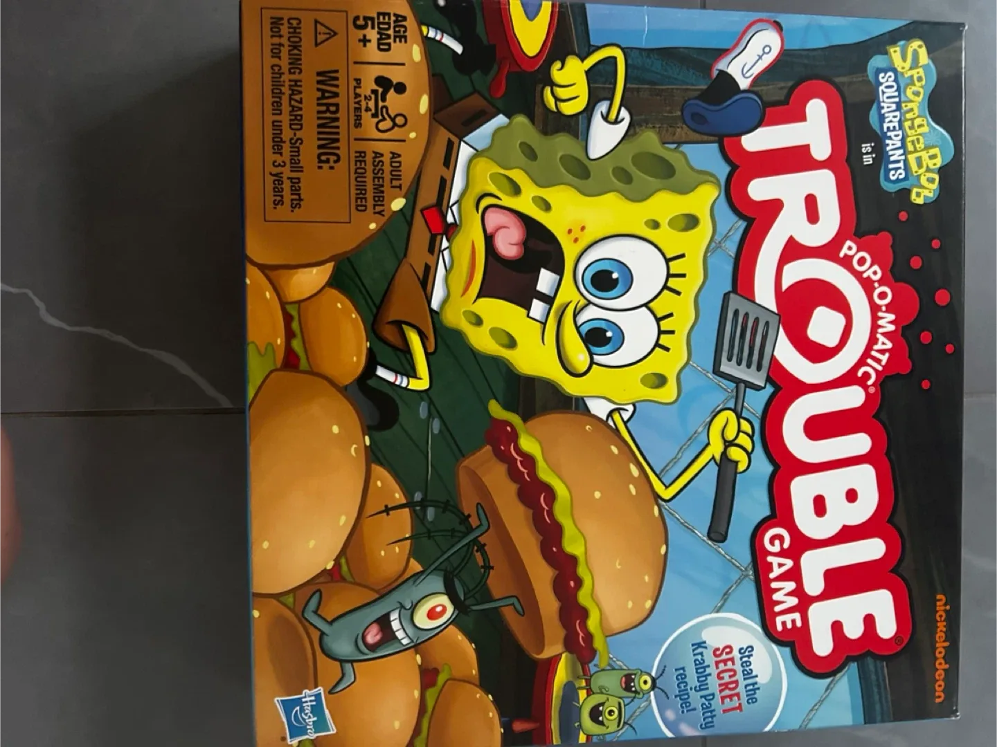 SpongeBob Trouble Game - Pop-O-Matic