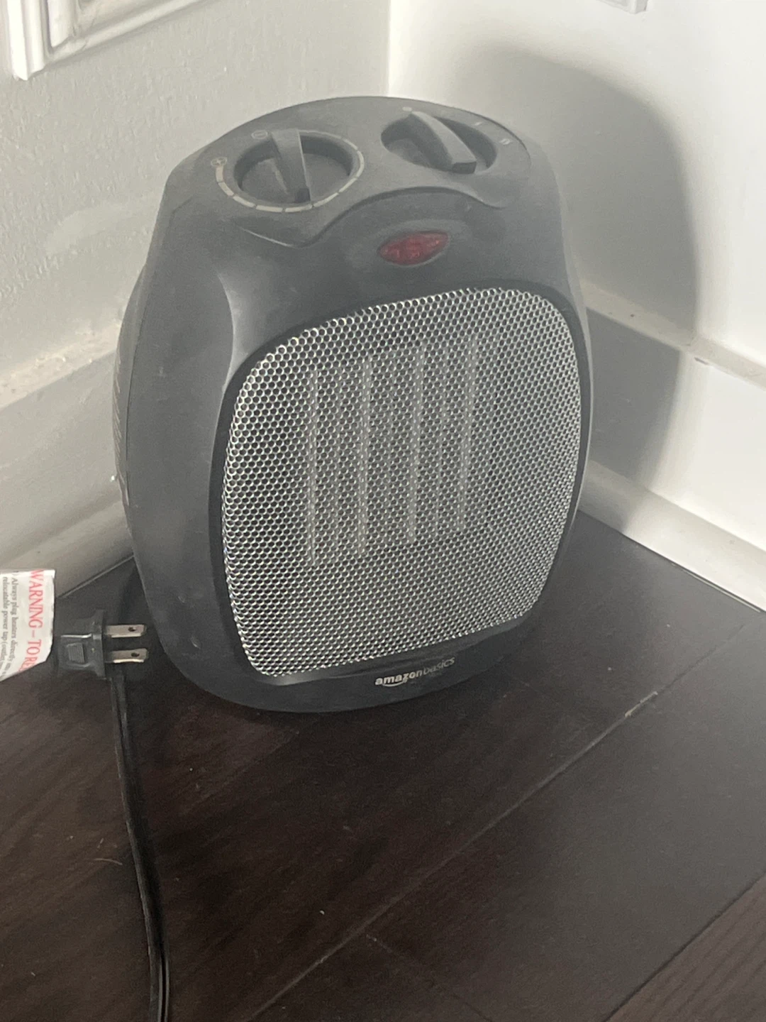 AmazonBasics Space Heater - Black