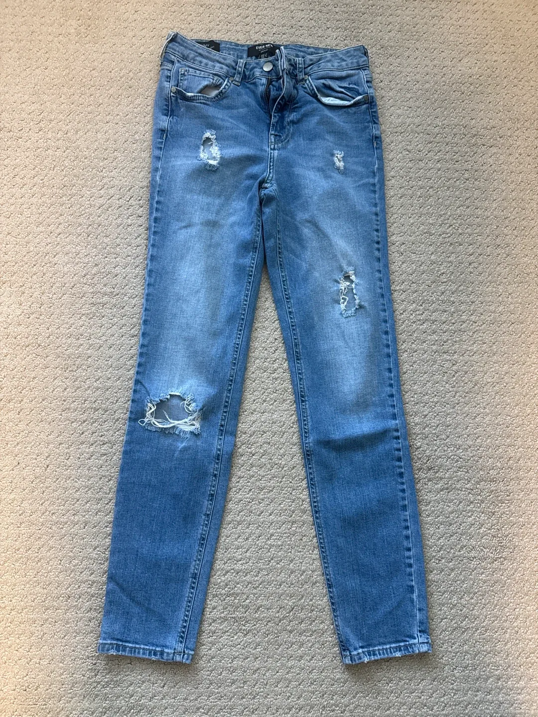 Ever New 'Emmy' Ripped Jeans, Size 26 （160cm）