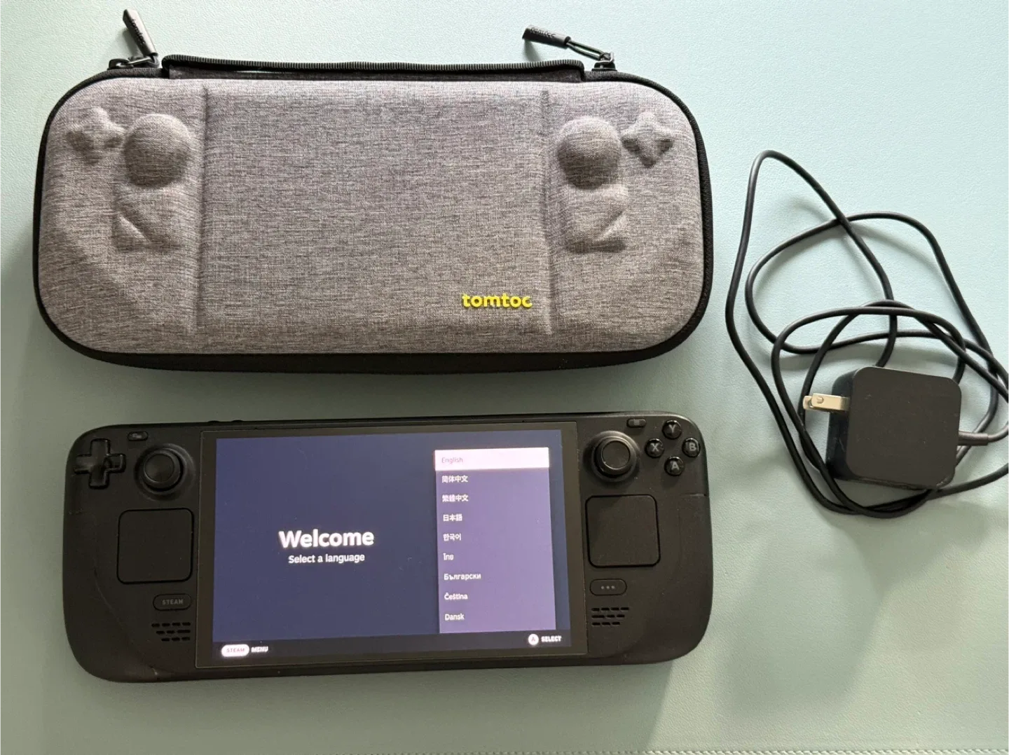 Steam Deck OLED 512GB with Tomtoc Case